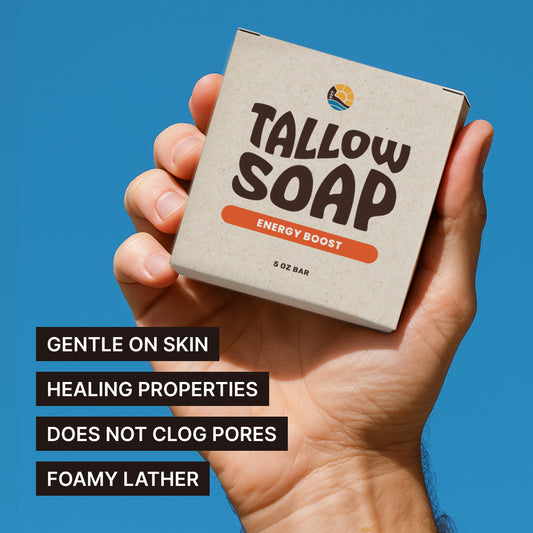 Tallow Bar Soap Energy Boost