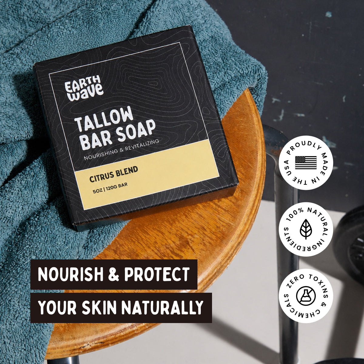 Tallow Bar Soap Citrus Blend