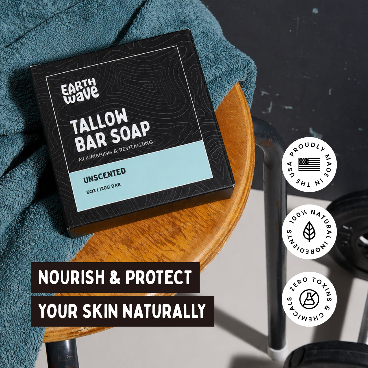 Tallow Bar Soap Unscented