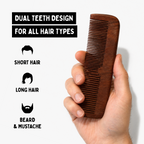 Amoora Wooden Hair Comb