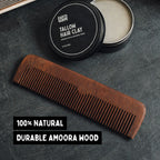 Amoora Wooden Hair Comb