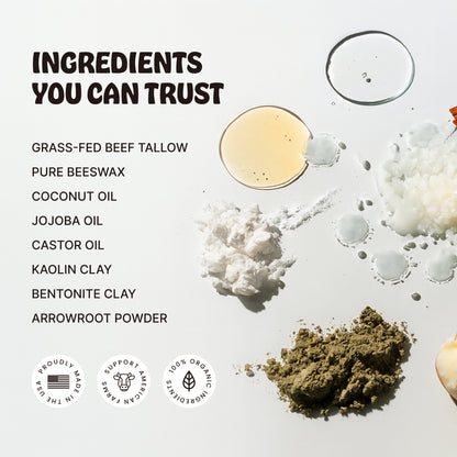 Tallow Hair Clay