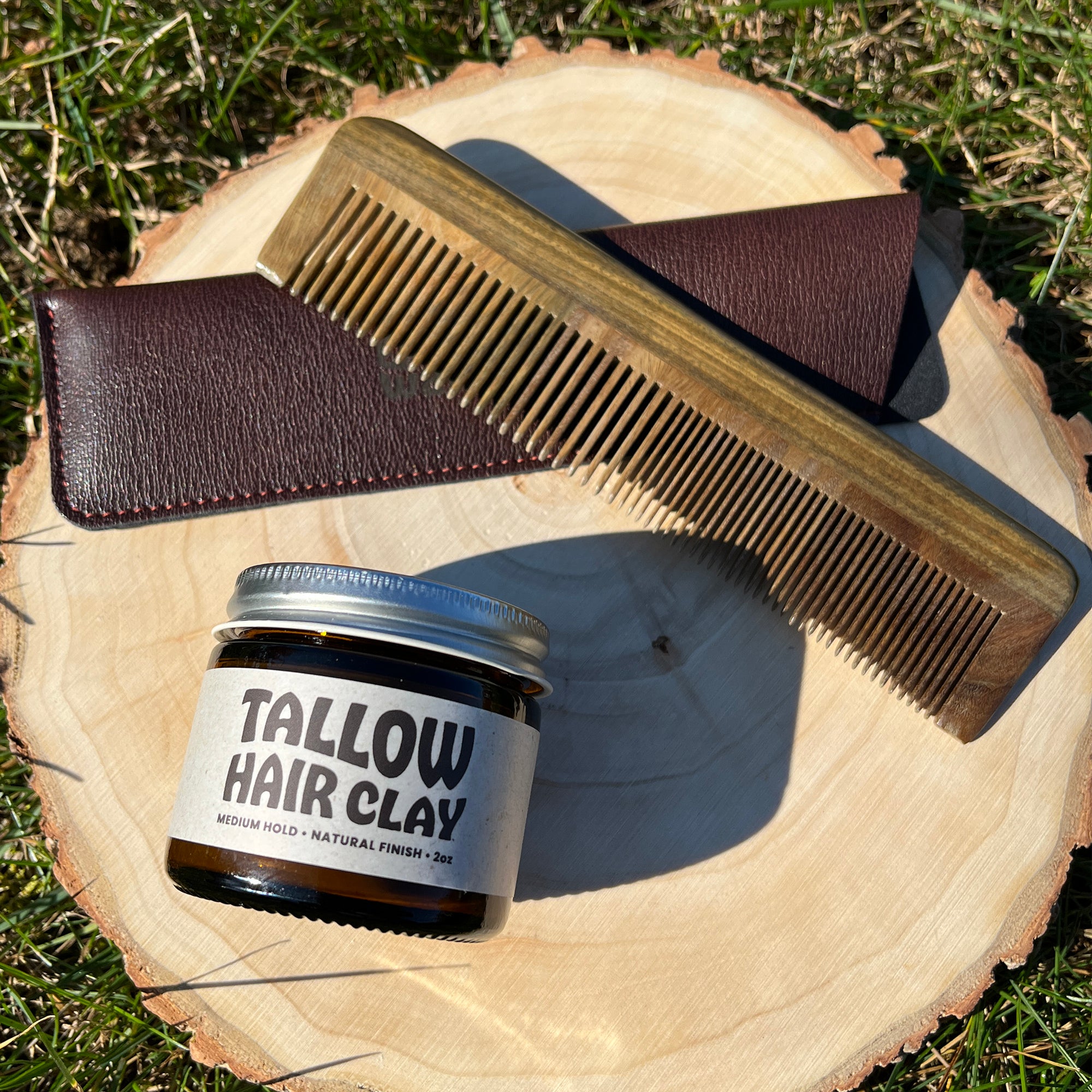 Sandalwood Hair Comb